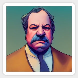 Grover Cleveland | Comics style Sticker